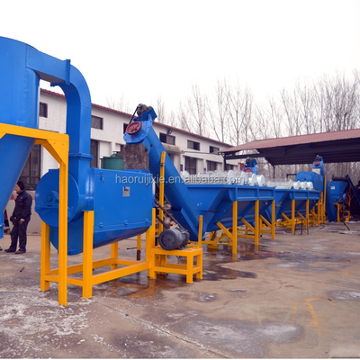 Crush And Wash PET Bottles Waste Plastic Recycling Machinery